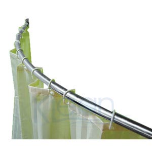 shower curtain,rod 